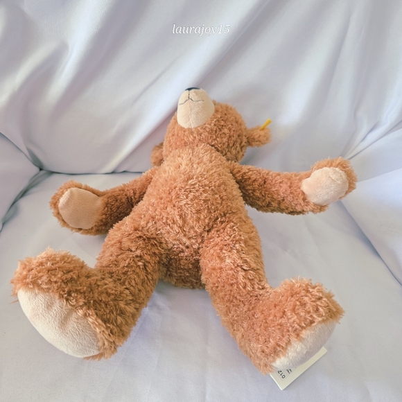 Steiff Happy Teddy Bear Plush Stuffed Toy With Tags 14 Inch 012617 - Picture 5 of 11